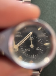 Montre de type Omega 'Speedmaster Professional', dernier tiers du 20&egrave;me si&egrave;cle