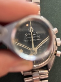 Montre de type Omega 'Speedmaster Professional', dernier tiers du 20&egrave;me si&egrave;cle
