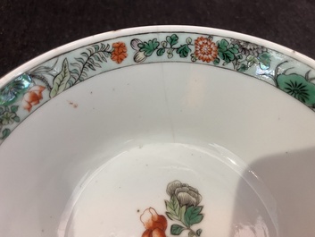 Collection vari&eacute;e en porcelaine de Chine famille rose, noire et monochrome, 19&egrave;me/20&egrave;me si&egrave;cle