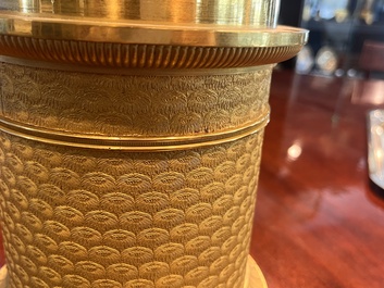 Cand&eacute;labre Charles X &agrave; six lumi&egrave;res en bronze dor&eacute;, France, attribu&eacute; &agrave; Pierre-Philippe Thomire, ca. 1820-1830