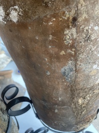 Grande amphore en terre cuite, &eacute;poque romaine, 1er-3&egrave;me si&egrave;cle