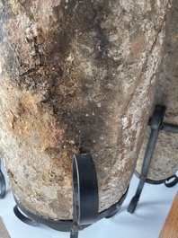 Grande amphore en terre cuite, &eacute;poque romaine, 1er-3&egrave;me si&egrave;cle