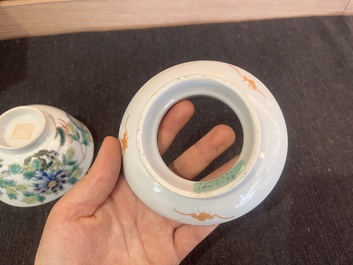 Collection vari&eacute;e en porcelaine de Chine famille rose, noire et monochrome, 19&egrave;me/20&egrave;me si&egrave;cle