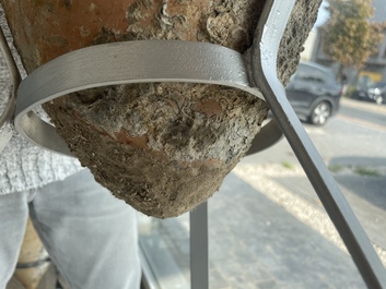 Grande amphore &agrave; huile de type 'Dressel 3' en terre cuite, &eacute;poque romaine, 1er-3&egrave;me si&egrave;cle