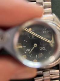 Montre de type Omega 'Speedmaster Professional', dernier tiers du 20&egrave;me si&egrave;cle