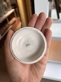 Collection vari&eacute;e en porcelaine de Chine famille rose et qianjiang cai, 18&egrave;me/20&egrave;me si&egrave;cle