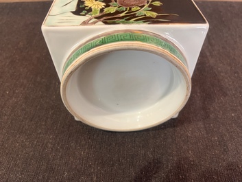 Collection vari&eacute;e en porcelaine de Chine famille rose, noire et monochrome, 19&egrave;me/20&egrave;me si&egrave;cle