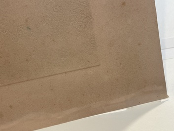 James Ensor (1860-1949): Les vieux polissons, eau forte, dat&eacute; 1895