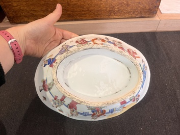 Collection vari&eacute;e en porcelaine de Chine famille rose, noire et monochrome, 19&egrave;me/20&egrave;me si&egrave;cle