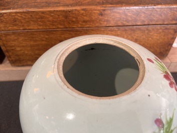 Collection vari&eacute;e en porcelaine de Chine famille rose et qianjiang cai, 18&egrave;me/20&egrave;me si&egrave;cle