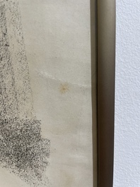 K&auml;the Kollwitz (1867-1945): 'Nachdenkende Frau', lithographie, [1920]