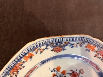 Collection vari&eacute;e en porcelaine de Chine famille rose et qianjiang cai, 18&egrave;me/20&egrave;me si&egrave;cle
