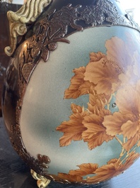 Vase tripode en porcelaine Satsuma de Japon, Meiji, 19&egrave;me si&egrave;cle