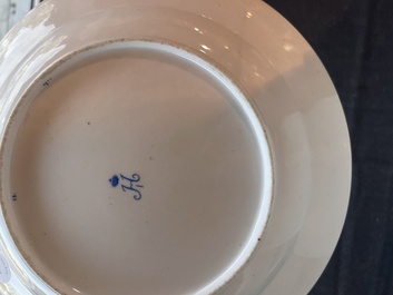 Assiette en porcelaine du service du sultan de Turquie, manufacture imp&eacute;riale de Saint-P&eacute;tersbourg, Russie, p&eacute;riode de Nicolas Ier, 1825-1855