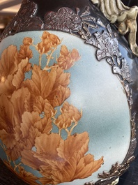 Vase tripode en porcelaine Satsuma de Japon, Meiji, 19&egrave;me si&egrave;cle