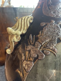 Vase tripode en porcelaine Satsuma de Japon, Meiji, 19&egrave;me si&egrave;cle