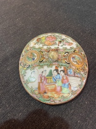 Collection vari&eacute;e en porcelaine de Chine famille rose de Canton, 19&egrave;me si&egrave;cle