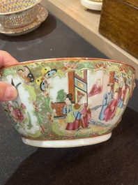 Collection vari&eacute;e en porcelaine de Chine famille rose de Canton, 19&egrave;me si&egrave;cle