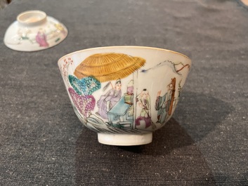 Collection vari&eacute;e en porcelaine de Chine famille rose et qianjiang cai, 19&egrave;me/20&egrave;me si&egrave;cle