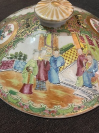 Collection vari&eacute;e en porcelaine de Chine famille rose de Canton, 19&egrave;me si&egrave;cle