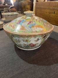 Collection vari&eacute;e en porcelaine de Chine famille rose de Canton, 19&egrave;me si&egrave;cle