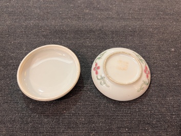 Collection vari&eacute;e en porcelaine de Chine famille rose et qianjiang cai, 19&egrave;me/20&egrave;me si&egrave;cle