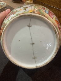 Collection vari&eacute;e en porcelaine de Chine famille rose de Canton, 19&egrave;me si&egrave;cle