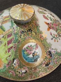 Collection vari&eacute;e en porcelaine de Chine famille rose de Canton, 19&egrave;me si&egrave;cle