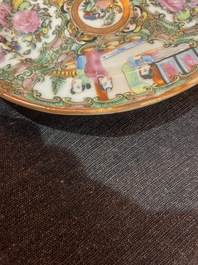 Collection vari&eacute;e en porcelaine de Chine famille rose de Canton, 19&egrave;me si&egrave;cle