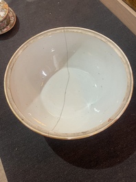 Collection vari&eacute;e en porcelaine de Chine famille rose de Canton, 19&egrave;me si&egrave;cle