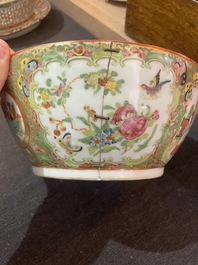Collection vari&eacute;e en porcelaine de Chine famille rose de Canton, 19&egrave;me si&egrave;cle
