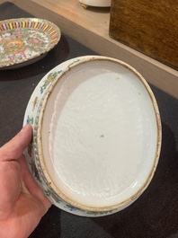 Collection vari&eacute;e en porcelaine de Chine famille rose de Canton, 19&egrave;me si&egrave;cle