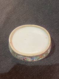 Collection vari&eacute;e en porcelaine de Chine famille rose de Canton, 19&egrave;me si&egrave;cle