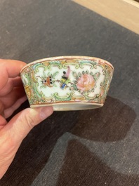 Collection vari&eacute;e en porcelaine de Chine famille rose de Canton, 19&egrave;me si&egrave;cle