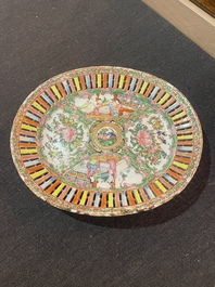 Collection vari&eacute;e en porcelaine de Chine famille rose de Canton, 19&egrave;me si&egrave;cle