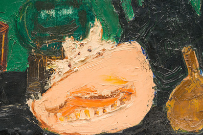 Rik Slabbinck (1914-1991): Still life with shell, oil on canvas