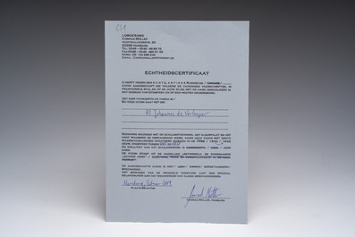 A Russian 'John the Forerunner' icon, early 19th C.