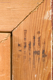 Isidore Opsomer (1878-1967): Paysage au moulin, huile sur board