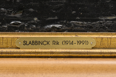 Rik Slabbinck (1914-1991): Still life with shell, oil on canvas