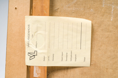 Rik Slabbinck (1914-1991): Still life with shell, oil on canvas