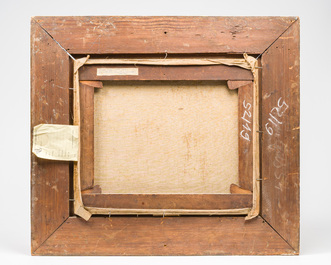 Hendrik Leys (1815-1869, &agrave; la mani&egrave;re de): Sc&egrave;ne d'auberge anim&eacute;e, huile sur toile, 19&egrave;me si&egrave;cle