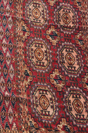 Three various Caucasian carpets, a.o. Shirvan, wool and cotton, Turkmenistan and Azerbaijan, 19th/20th C.