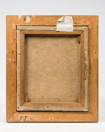 Floris Jespers (1889-1965): Stilleven met bloemen, olie op doek