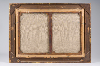 Valerius De Saedeleer (1867-1941): Zomers Leiezicht, olie op doek, gedateerd 1892