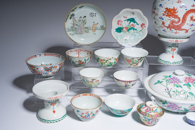 An extensive collection of Chinese porcelain, 18th/20th C.