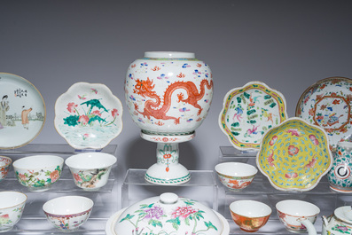 An extensive collection of Chinese porcelain, 18th/20th C.