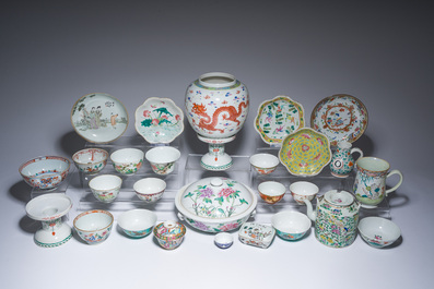 An extensive collection of Chinese porcelain, 18th/20th C.
