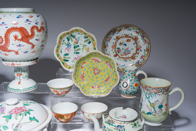 An extensive collection of Chinese porcelain, 18th/20th C.