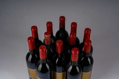 1998-1999 Ch&acirc;teau La Claymore en Ch&acirc;teau Cap d'Or, Saint-Emilion, 21 flessen