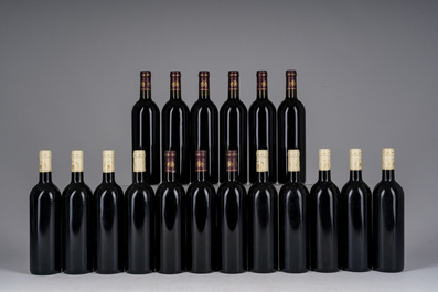 2002-2003 Ch&acirc;teau Reynier, Ch&acirc;teau le Pr&eacute; la Lande, Ch&acirc;teau de Pic, Bordeaux, 42 flessen